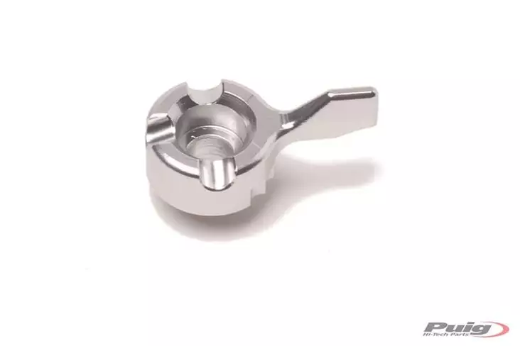 Puig Selector Lever Brake/Clutch C/Silver - Moottoripyörän vivut ja vivunrungot - D298921 - 1