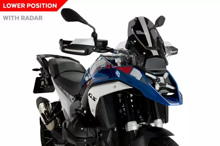 Puig Sport Screen Bmw R1300GS 24' C/Dark Smoke - Moottoripyörän katteet ja tuulenohjaimet - D503391 - 1