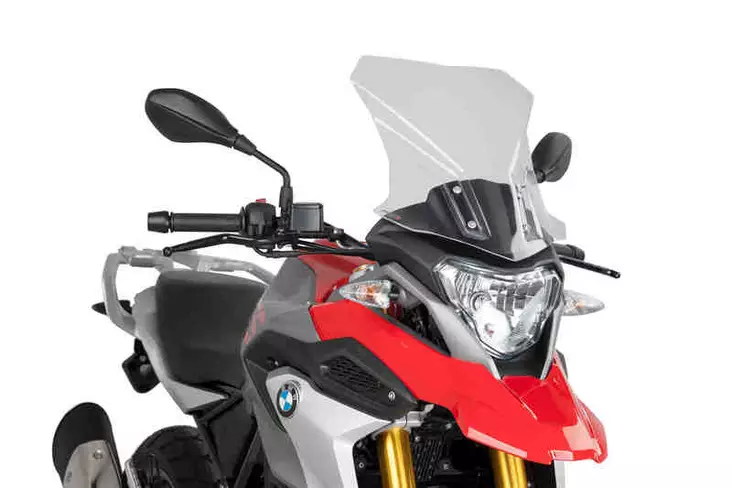 Puig Touring Screen Bmw G310Gs 17-22' C/Clear - Moottoripyörän katteet ja tuulenohjaimet - D303181 - 1