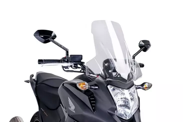 Puig Touring Screen Honda Nc700X 12-13' C/Clear - Moottoripyörän katteet ja tuulenohjaimet - D146681 - 1