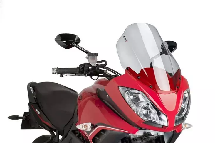 Puig Touring Screen Triumph Tiger 1050 / Tiger Sport - Moottoripyörän katteet ja tuulenohjaimet - D297941 - 1