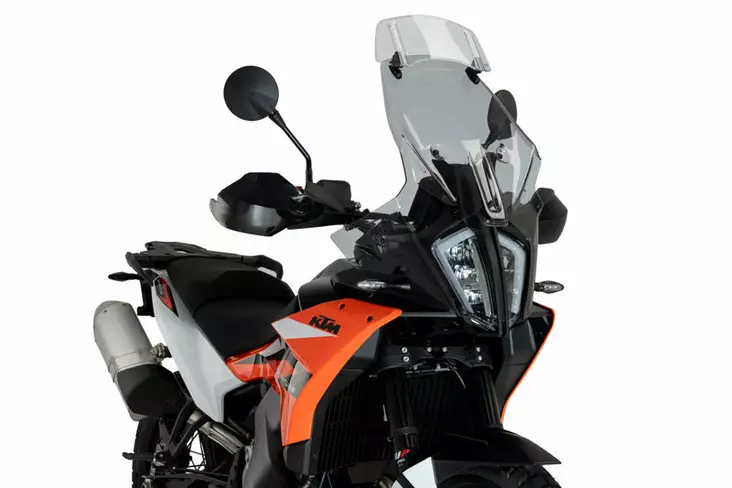 Puig Touring Screen W/Visor Ktm 890 Adventure/R/790 - Moottoripyörän katteet ja tuulenohjaimet - D501861 - 1