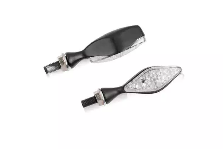Puig Turn Light Mod. Sparkly Homol. C/Black - Moottoripyörän vilkut - D303241 - 1