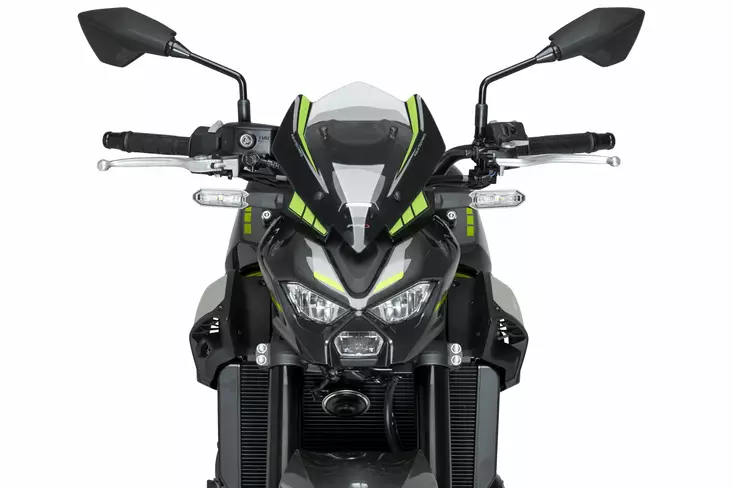 Puig Wind.New Generation Sport Kawasaki Z900 25' C/Scre - Moottoripyörän katteet ja tuulenohjaimet - D536971 - 1