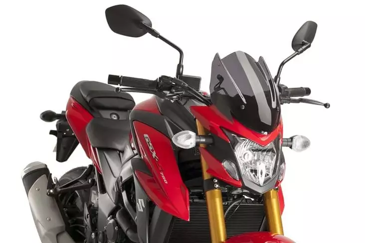 Puig Winds. N.G. Sport Suzuki Gsx-S750 17-21'' C/Dark S - Moottoripyörän katteet ja tuulenohjaimet - D302551 - 1