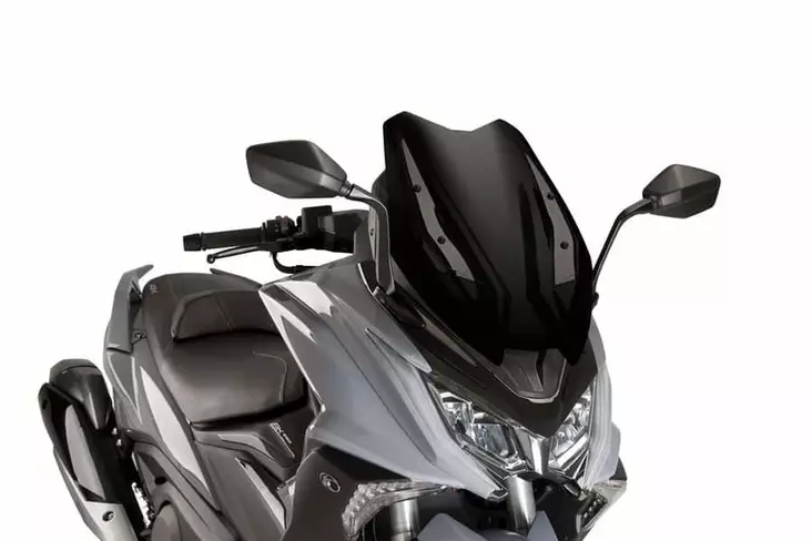 Puig Winds. V-Techline Sport Kymco Ak550 17-22' C/Black - Moottoripyörän katteet ja tuulenohjaimet - D302621 - 1