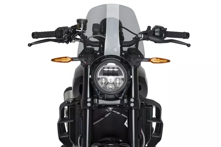 Puig Windscreen New Generation Sport Indian Ftr 1200 19 - Moottoripyörän katteet ja tuulenohjaimet - D536961 - 1