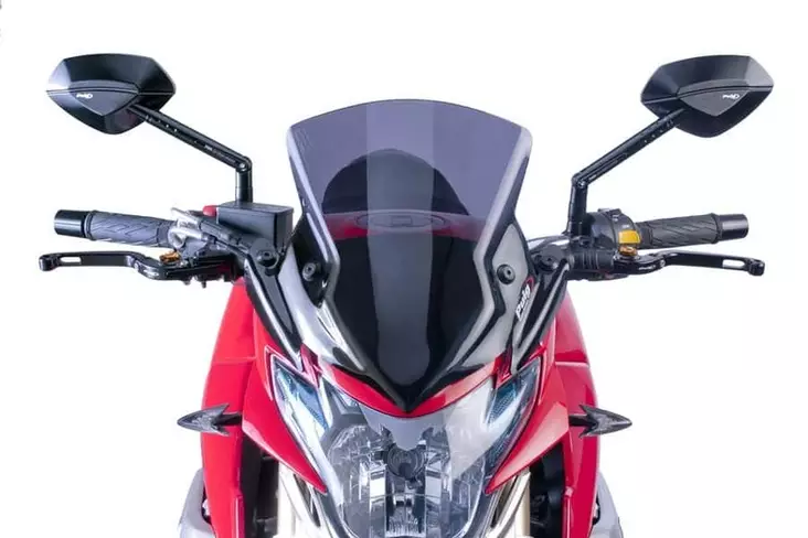 Puig Windshield New Gen. Suzuki Gsr750 11-17 C/Dark Smo - Moottoripyörän katteet ja tuulenohjaimet - D298851 - 1