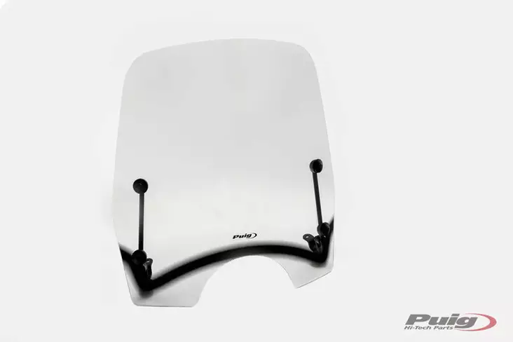 Puig Windshield T.S. Peugeot V-Clic C/Clear - Moottoripyörän katteet ja tuulenohjaimet - D298591 - 1