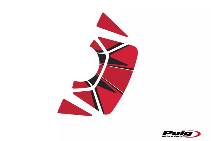 Puig Yoke Protector Bmw S1000Xr 15-18' C/Red - Moottoripyörän kaatumatapit - D301421 - 1