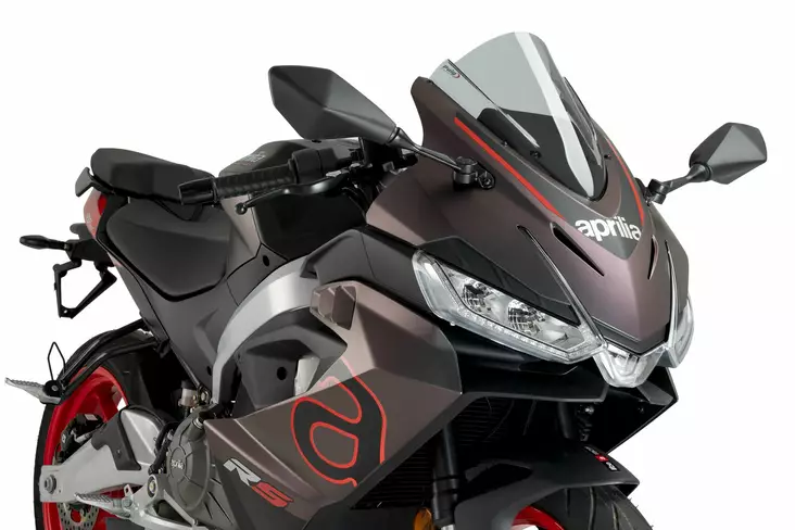 Puig Z-Racing Screen Aprilia Rs457 24' C/Smoke - Moottoripyörän katteet ja tuulenohjaimet - D523831 - 1