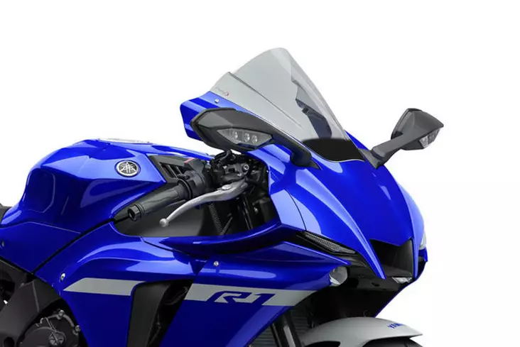 Puig Z-Racing Screen Yamaha Yzf-R1 20' C/Smoke - Moottoripyörän katteet ja tuulenohjaimet - D357931 - 1