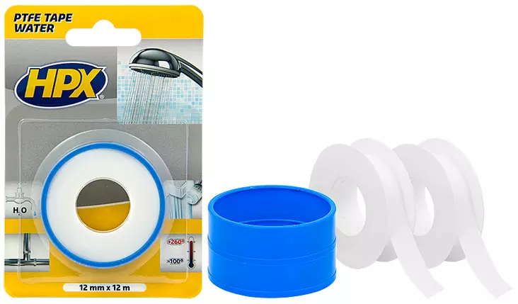 Putkiteippi vesi 2kpl 12mm x 12m - Teipit ja suojaus - LX5231 - 1