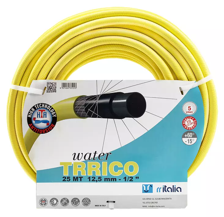 Puutarhaletku 1/2" 25m trrico - Vesiletkujen liittimet - LX15981 - 1