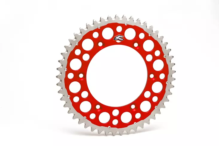 Renthal Takaratas Twinring CR 84-07 CRF 02- 50t - Punainen - Moottoripyörän takarattaat - D445791 - 1