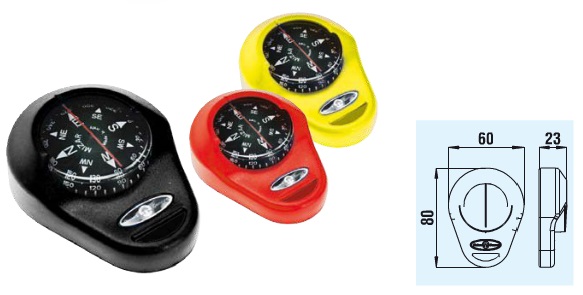 Riviera kompassi BM mizar Yellow - Kompassit - D148411 - 1