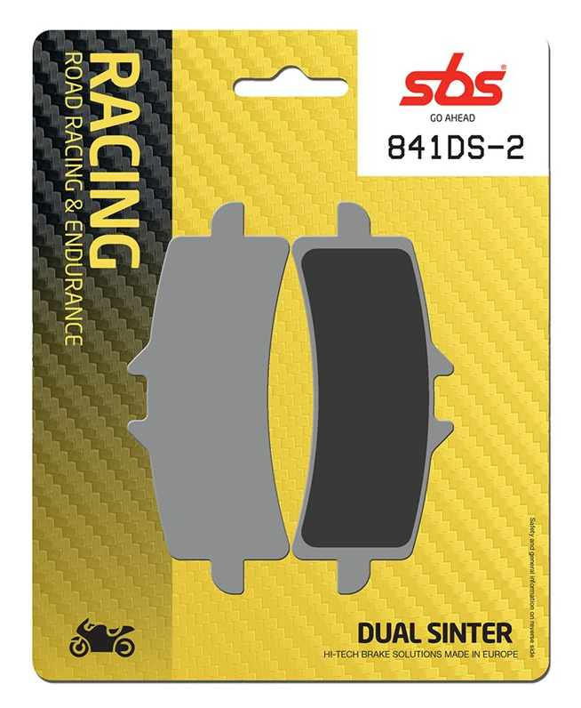 Sbs Jarrupalat Dual Sinter 2 - Moottoripyörän jarrupalat - D280401 - 1