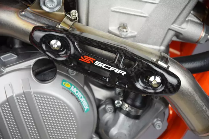 Scar Carbon Universal Exhaust Heat Protector For 4 stroke - Moottoripyörän pakoputken osat - D269191 - 1