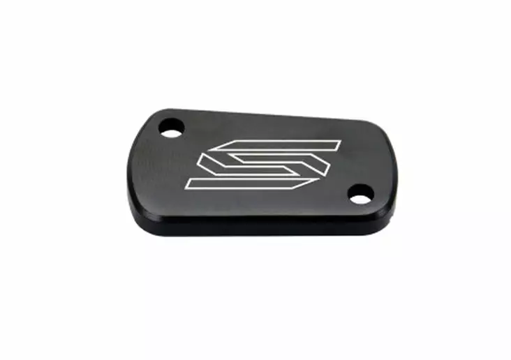 Scar Rear Brake Reservoir Cover - Kawasaki/Suzuki Black - Motorsport varaosat ja tarvikkeet - D538851 - 1