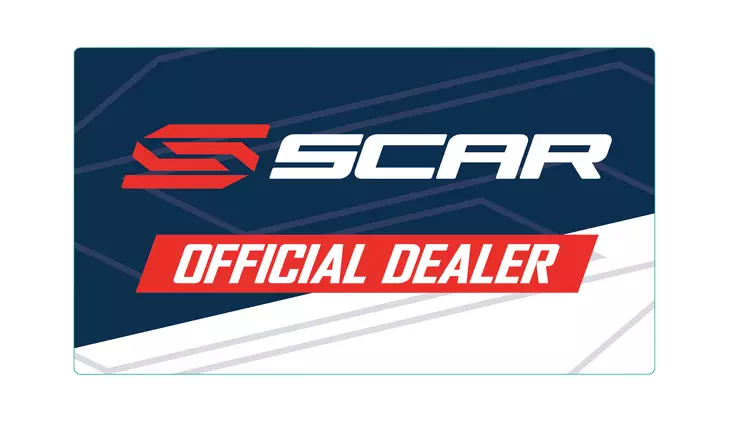 Scar Scar - Official dealer sticker - Moottoripyörän muut tarrasarjat - D480381 - 1