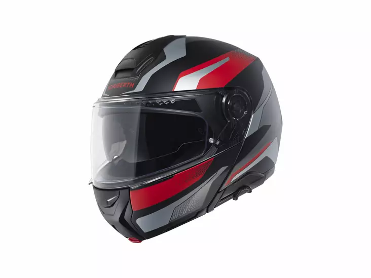 Schuberth Helmet CONCEPT Tracer red matt - Avattavat kypärät - D522441 - 1