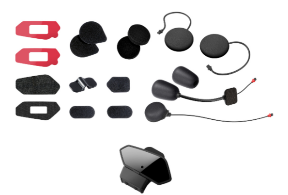 Sena 50R Mounting Accessory Kit with SOUND BY HK&mic - Kypäräpuhelimet - D482461 - 1