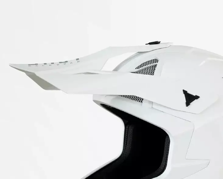 SHOT Lippa Lite Solid Valkoinen Kiiltävä 2.0 - Offtoad kypärien lipat - D409511 - 1