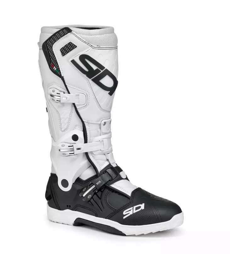 Sidi Crossair MX Saapas Musta Valkoinen - Crossi ajosaappaat - D490231 - 1