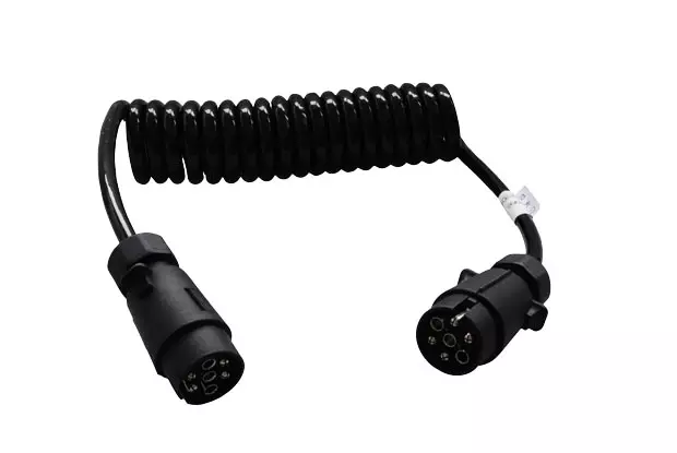 Spiraalikaapeli 7-nastainen, 12v, - 3,5 m - Tarvikevaraosat - 207-191 - 1