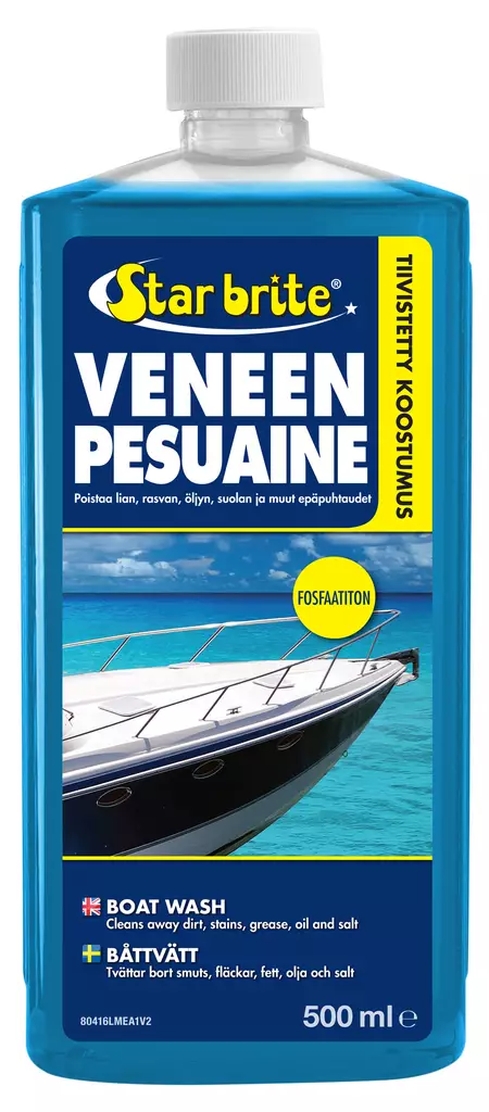 Star brite Veneen pesuaine tiiviste 500 ml - Veneen puhdistus ja vahaus - D259481 - 1