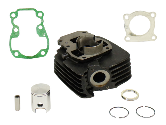Tec-X Sylinterisarja, 60cc, Suzuki PV50 (sis. 302-0365 & 21-830 & 21-902-T) - Mopon ja skootterin sylinterisarjat - D371 - 1