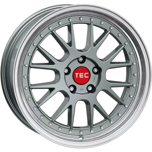 TEC Speedwheels GTE Titan polished lip CB: 72.5 alumiinivanne 8.5x20 - 20-tuumaiset alumiinivanteet - 499-95391 - 1