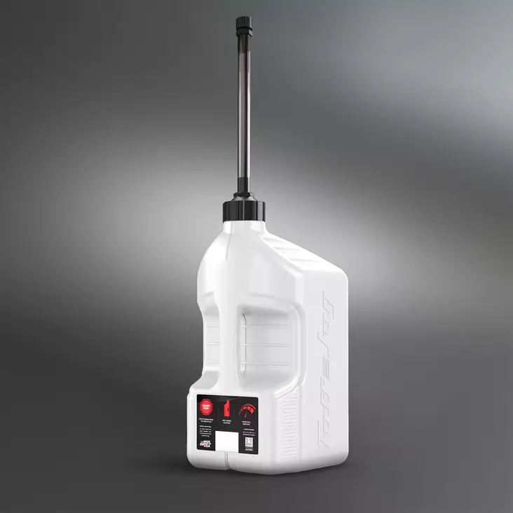 Tuff Jug Kanisteri 20L valkoinen, standard korkki & pikatäyttöletku (GEN 3) - Polttoainekanisterit - D508041 - 1