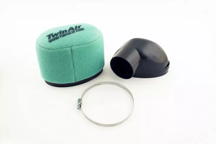 Twin Air Pre-Oiled Ilmansuodatin (FR) incl. Intake (pe/pp) Can Am Outlander 650 - Mönkijän ilmansuodattimet - D153581 - 1