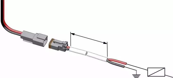 Uflex Jatkojohtosarja (KEJ2-20) 6m - Flybridge/2nd station - Trimmin varaosat ja tarvikkeet - D159491 - 1