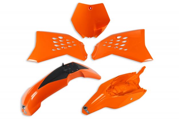 UFO Muovisarja 5-osainen Oranssi KTM SX65 12-15 - Offroad muovisarjat - D296071 - 1