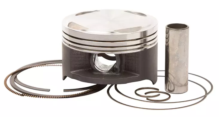 Vertex Piston kit HO XR400 Compr 9,3:1 1996-04 84,97mm - Moottoripyöräm männät ja mäntäsarjat - D477401 - 1