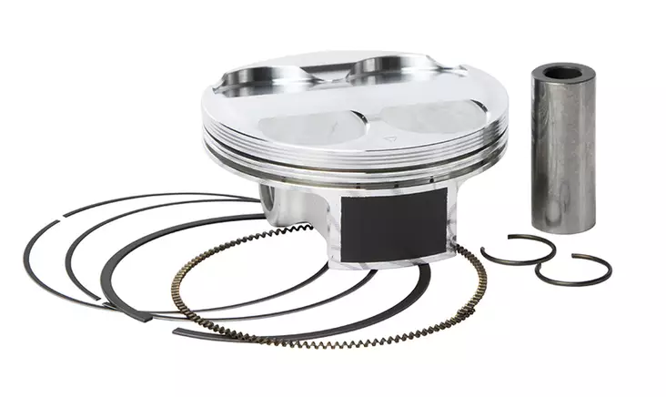 Vertex Piston kit KA KX250F Compr 13,2:1 2010 76,96mm - Moottoripyöräm männät ja mäntäsarjat - D477761 - 1