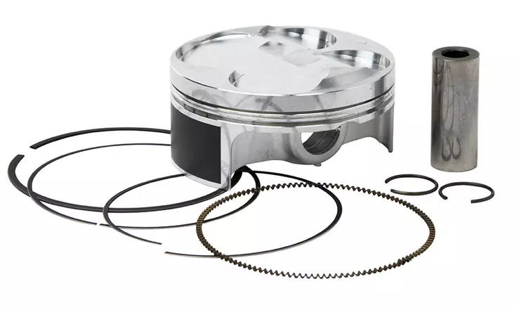 Vertex Piston kit KA KX250F Compr 13,9:1 2008-09 76,96mm - Moottoripyöräm männät ja mäntäsarjat - D477751 - 1