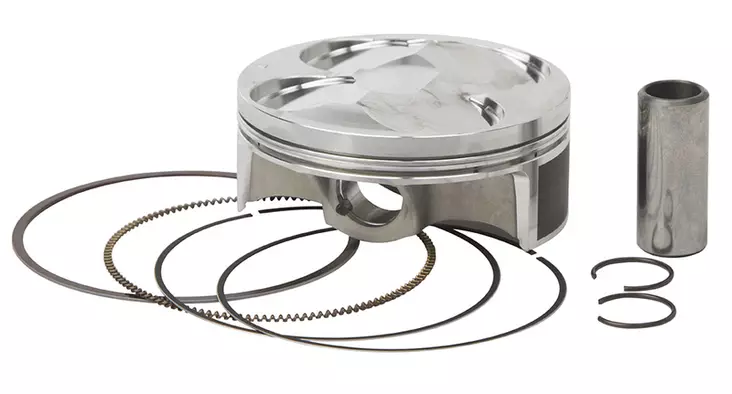 Vertex Piston kit KA KX250F Compr 14,3:1 2015-16 76,97mm - Moottoripyöräm männät ja mäntäsarjat - D477791 - 1
