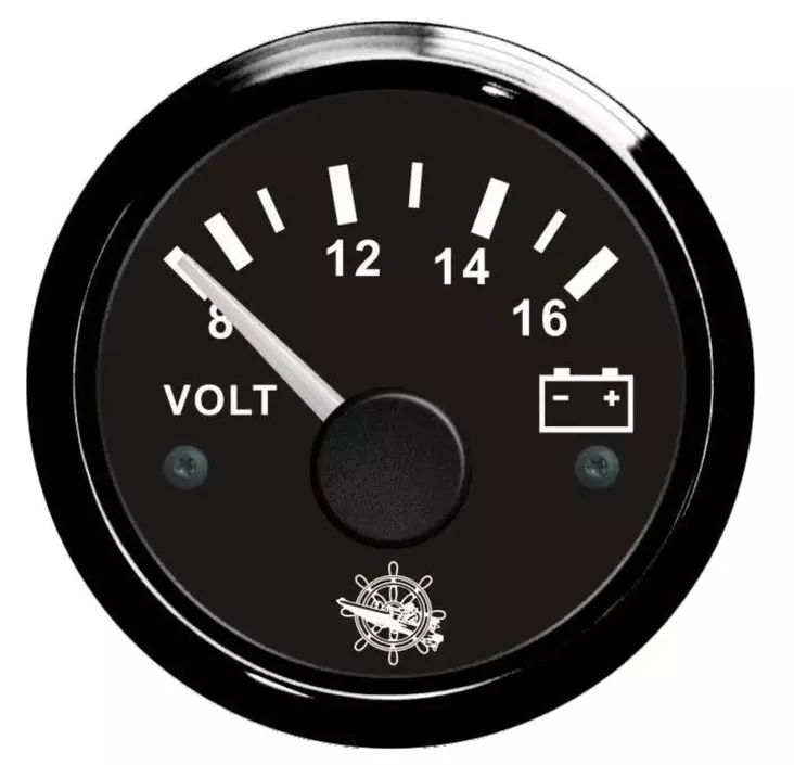 Volttimittari 12v 8-16 v. - Veneen mittarit ja anturit - D173071 - 1