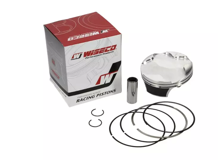 Wiseco Piston Kit KX250 21-23 CR. 14.1:1 (77.96mm) - Moottoripyöräm männät ja mäntäsarjat - D467281 - 1
