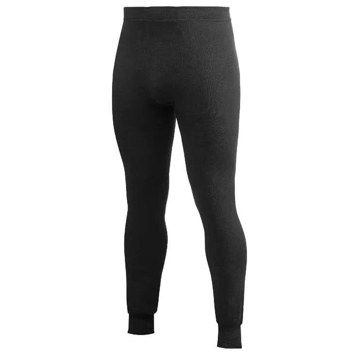 Woolpower Long john 400 Merino Välikerros musta - Alusasut kelkkailuun - D175141 - 1