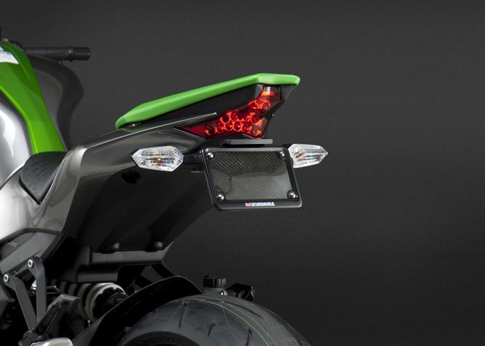 Yoshimura Kawasaki Z1000 2014-16 Fender Eliminator Kit - Moottoripyörän rekisterikilven telineet - D334011 - 1