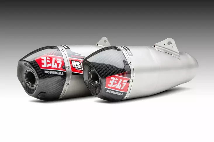 Yoshimura Slip-On Honda Crf450R/Rx 2017-18 Signature Rs-9T So Ss-Ss-Cf - Moottoripyörän äänenvaimentimet - D334391 - 1
