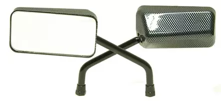 Hyper F1 Minipeilipari Musta (M10) - Moottoripyörän peilit - D81832 - 1