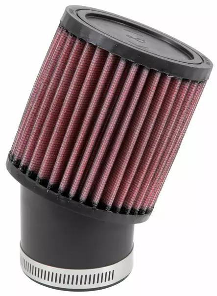 K&N Universal Clamp-On Air Filter 2-7/16"20 Deg Flg, 3-3/4"Od, 4"H - Motorsport varaosat ja tarvikkeet - D540762 - 1