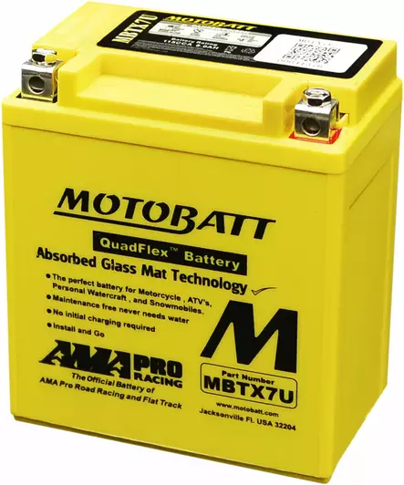 Motobatt akku, MBTX7U - Akut - D134422 - 1