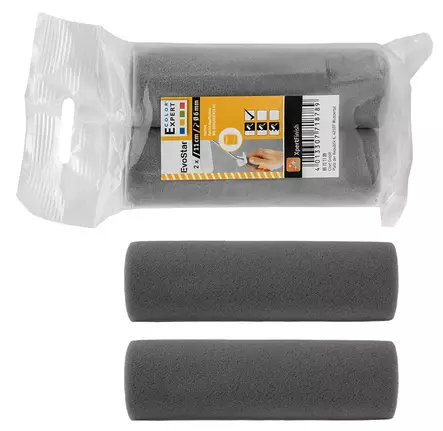 Pistotela vaahtomuovi 110mm kovera 2kpl - Telarullat, -varret ja setit - LX16202 - 1