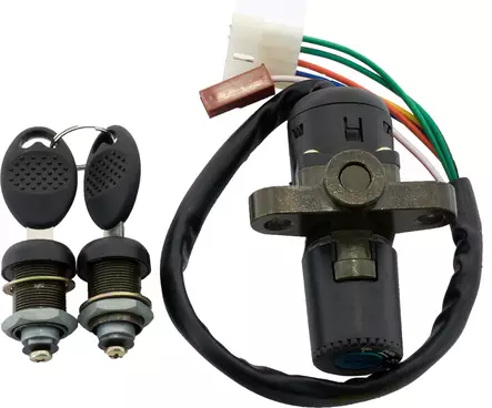 Virtalukko & Lukkosarja, Derbi -05 / Gilera -05 / MH -12 / Rieju 98- , 50cc 6-v - Mopon ja skootterin virtalukot - D59802 - 2